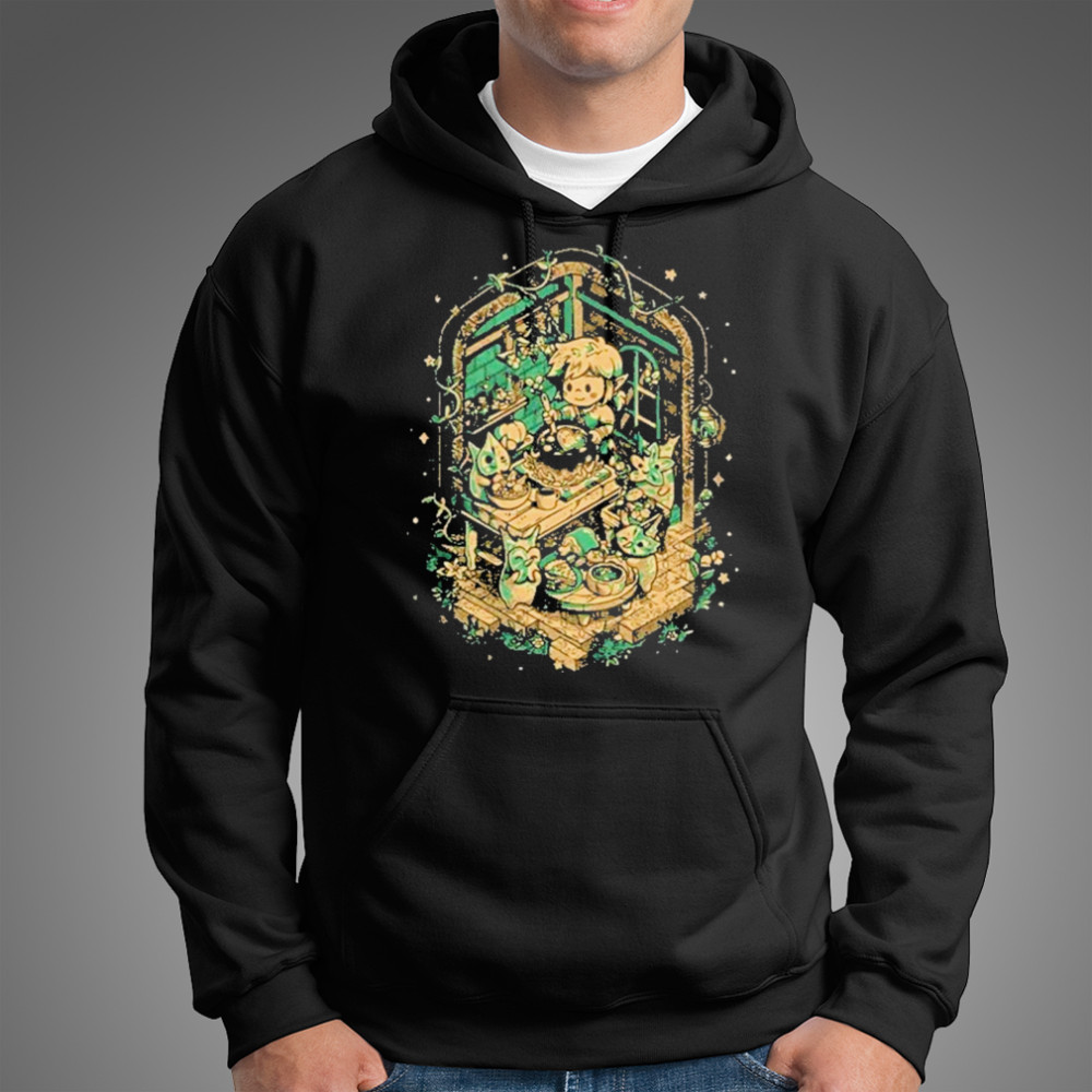 The Yetee Tiny Chefs Quest T-Shirt Hoodie