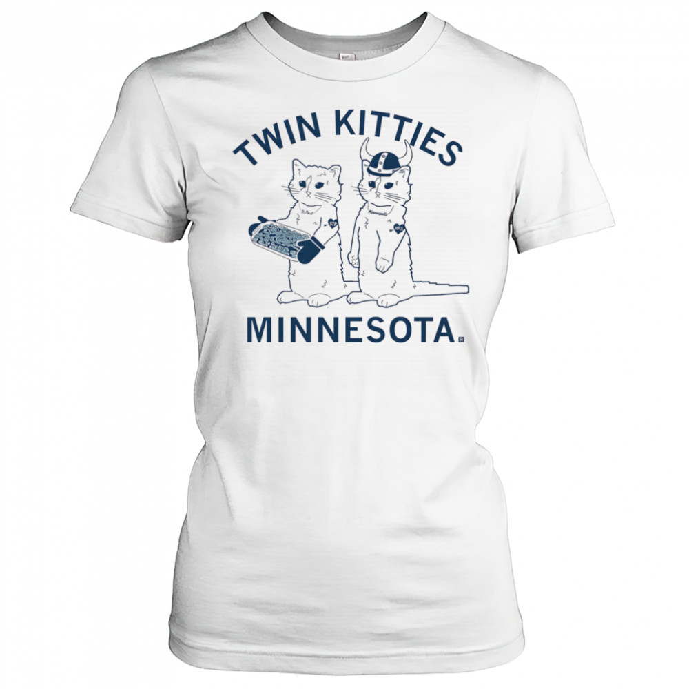 Twin kitties Minnesota shirt Women's T-shirt