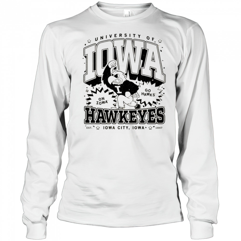 University of Iowa Hawkeyes shirt Long Sleeved