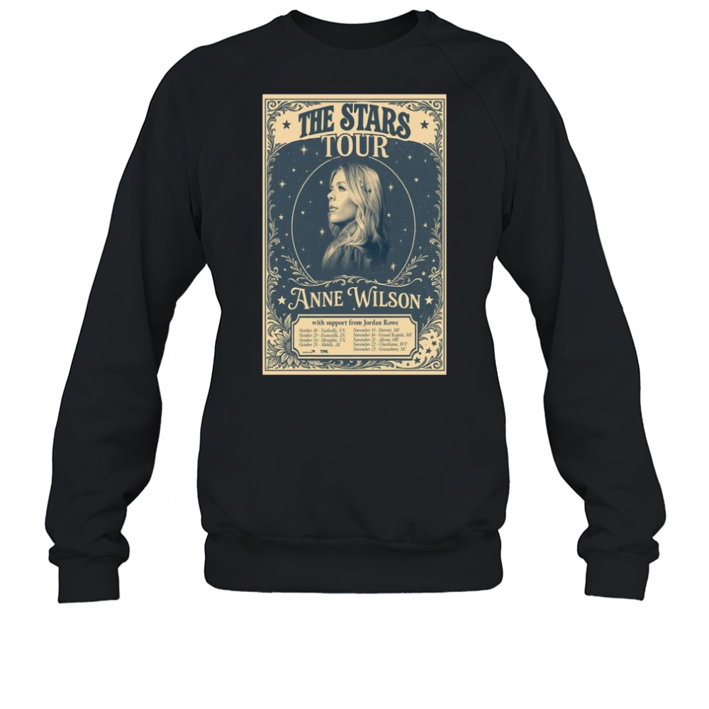 Anne Wilson The Stars Tour Poster T-Shirt Sweatshirt