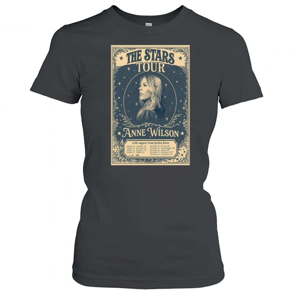 Anne Wilson The Stars Tour Poster T-Shirt Women's T-shirt