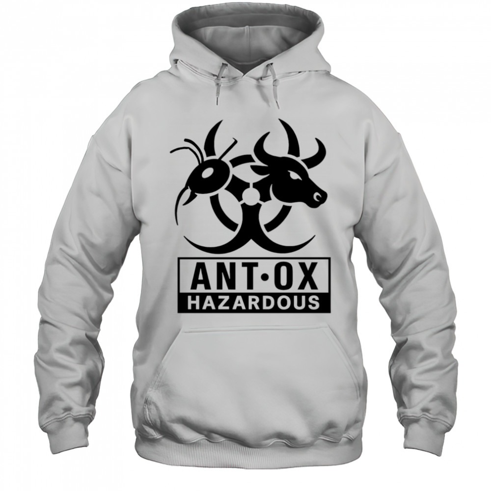 Ant Ox Unbox Biohazard shirt Hoodie