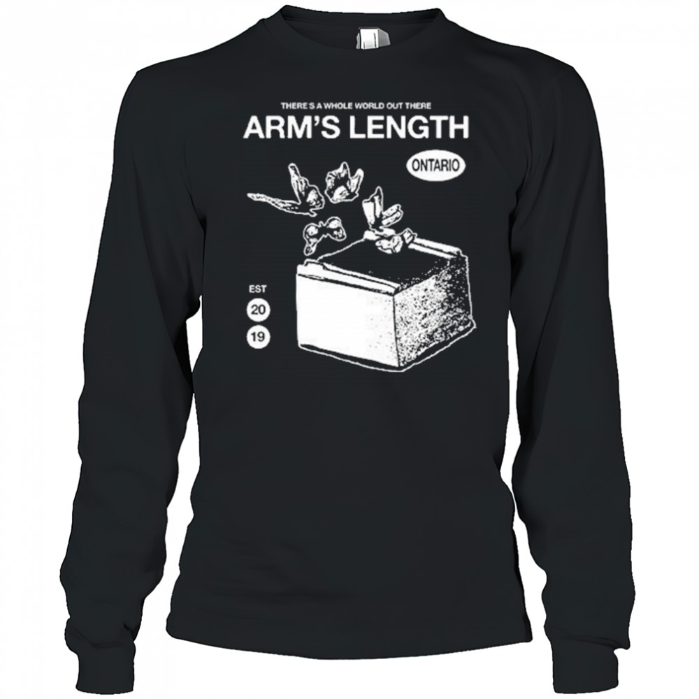 Arms Length Merch Butterfly T-Shirt Long Sleeved