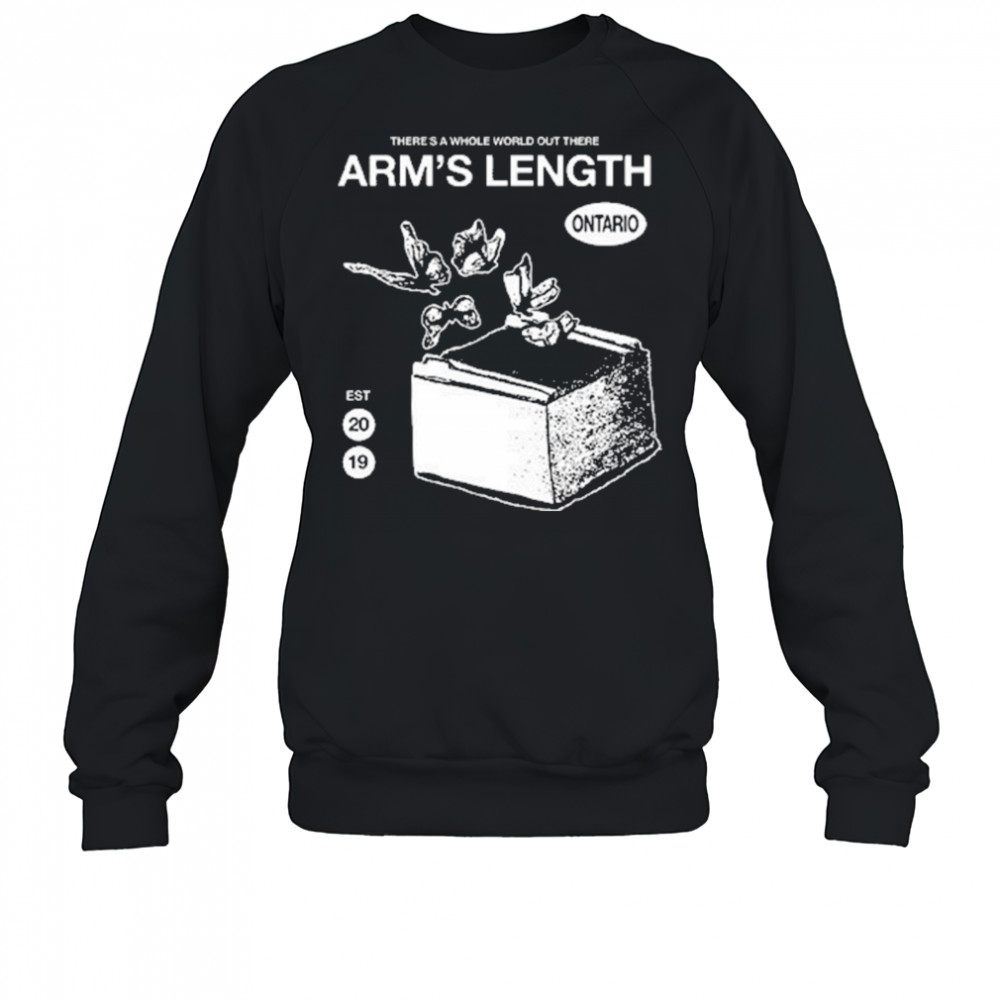 Arms Length Merch Butterfly T-Shirt Sweatshirt