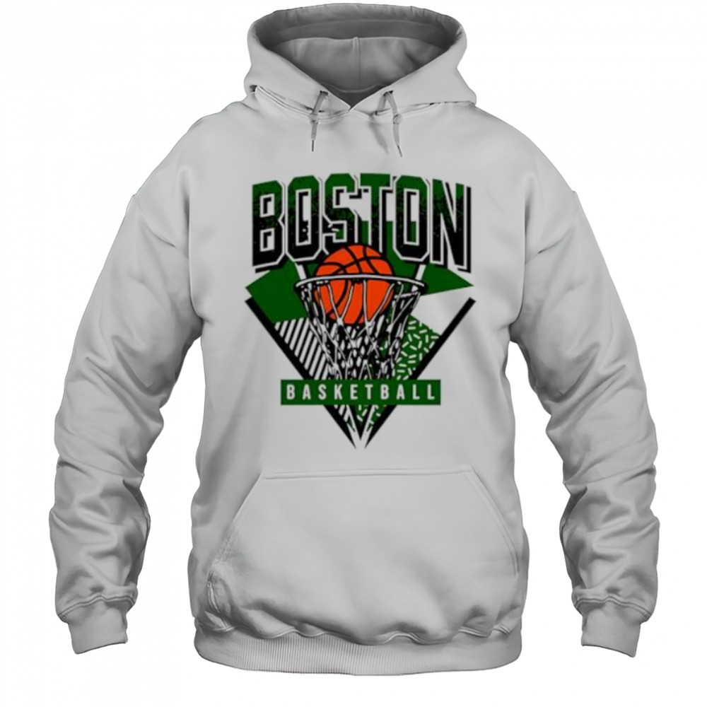 Boston Basketball 90s Throwback shirt Hoodie