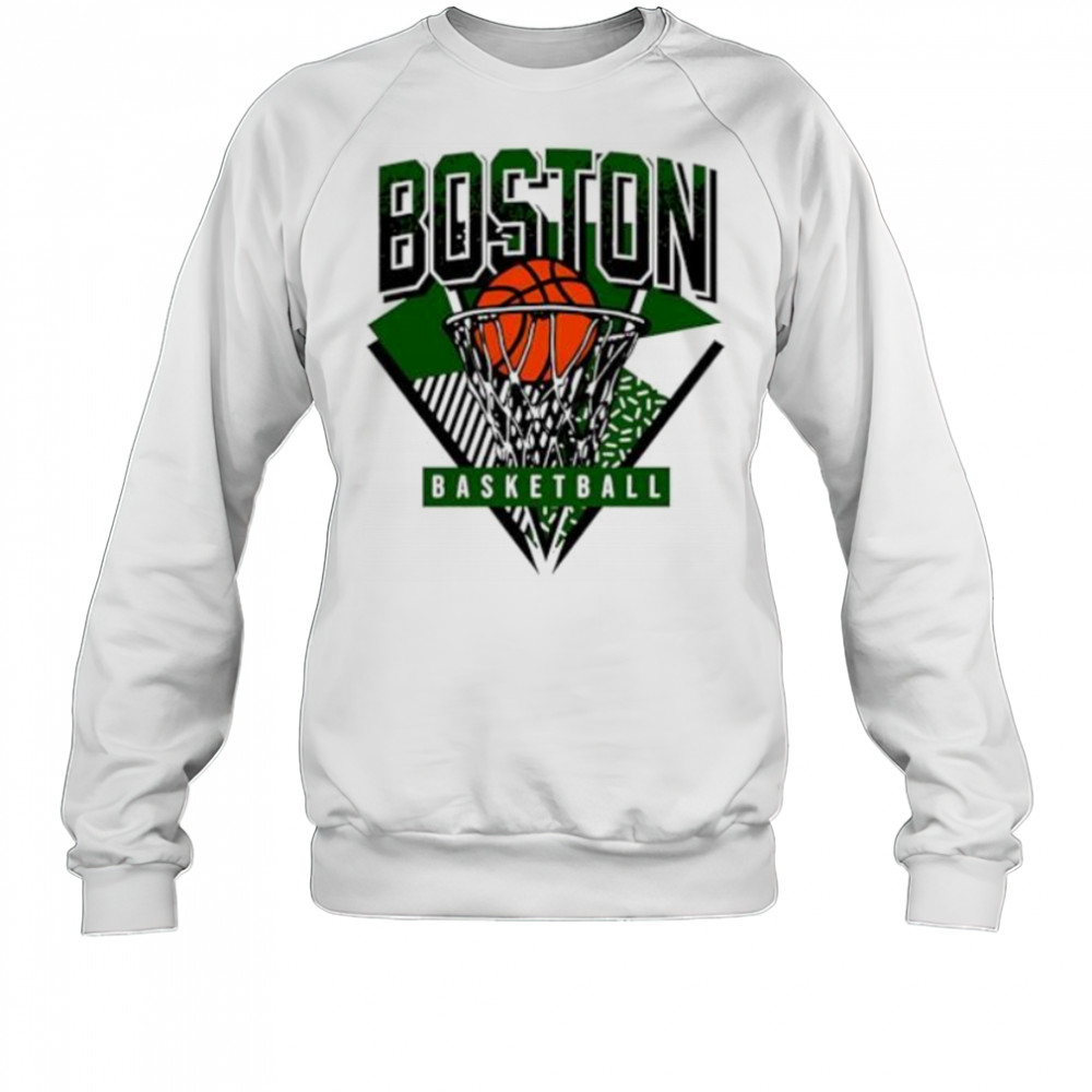 Boston Basketball 90s Throwback shirt Sweatshirt