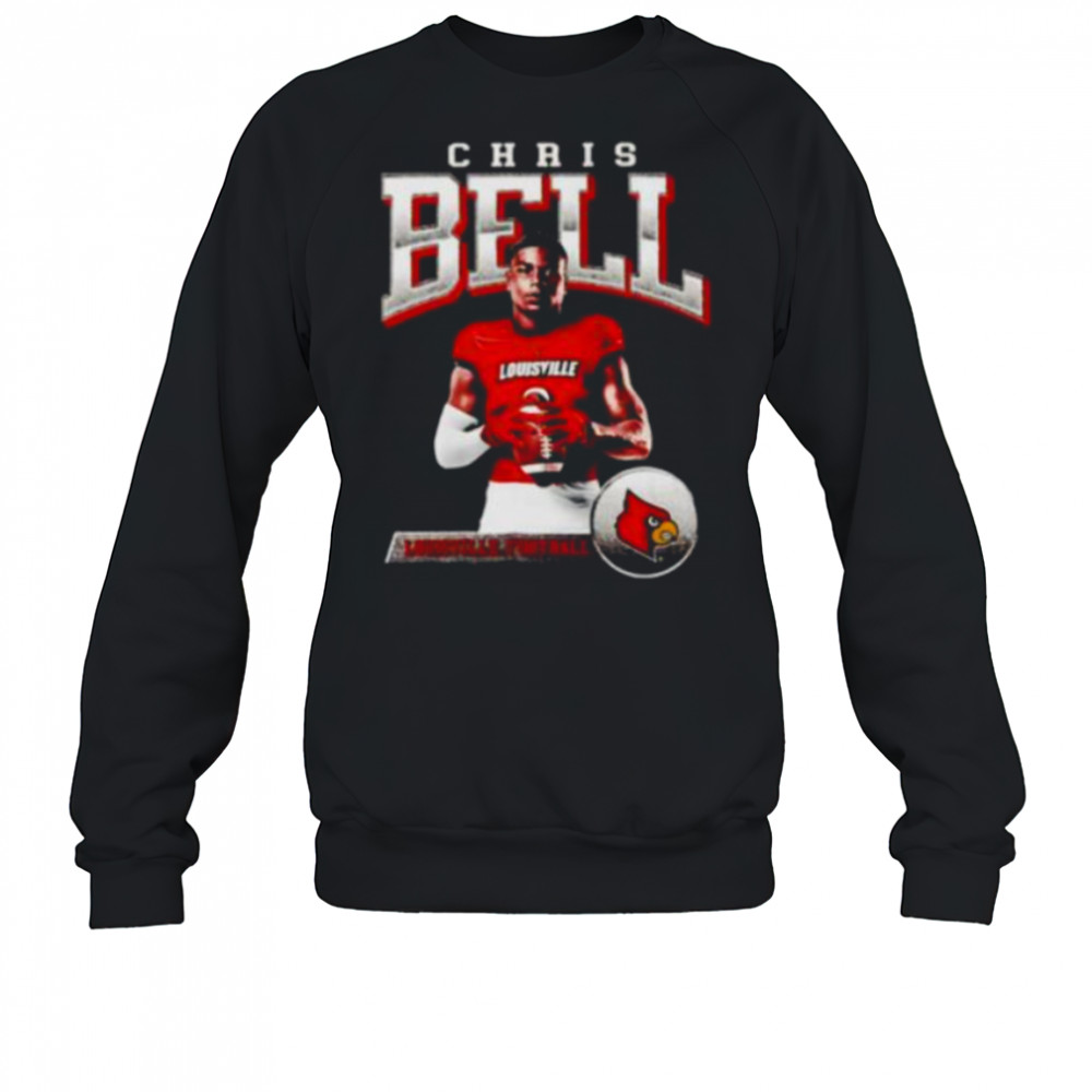 Chris Bell illustrated Louisville football shirt Sweatshirt