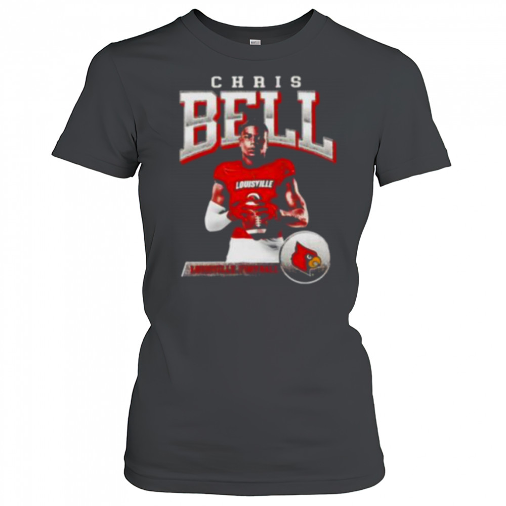 Chris Bell illustrated Louisville football shirt Women's T-shirt