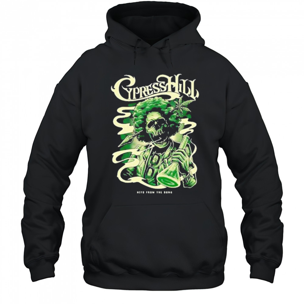 Cypress Hill Skull Bong Black T-Shirt Hoodie