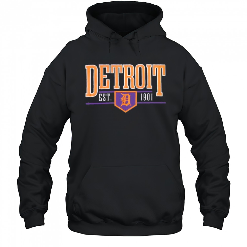 Detroit Tigers Est 1901 vintage shirt Hoodie