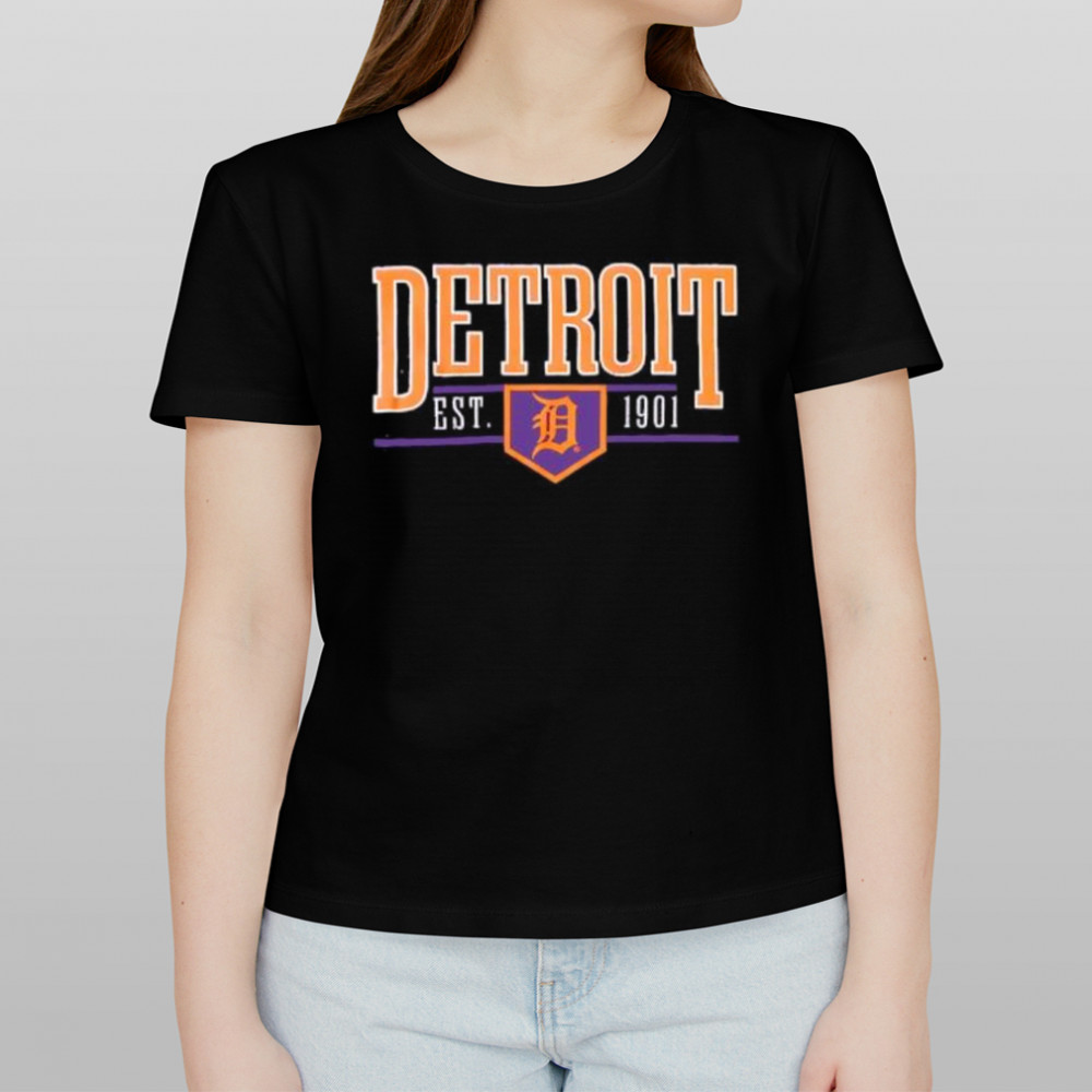 Detroit Tigers Est 1901 vintage shirt Women's T-shirt