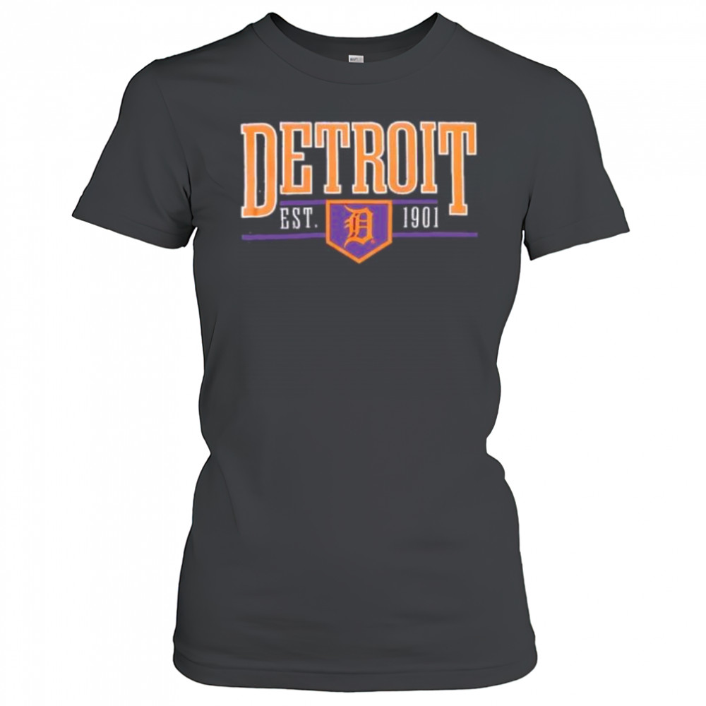 Detroit Tigers Est 1901 vintage shirt Women's T-shirt