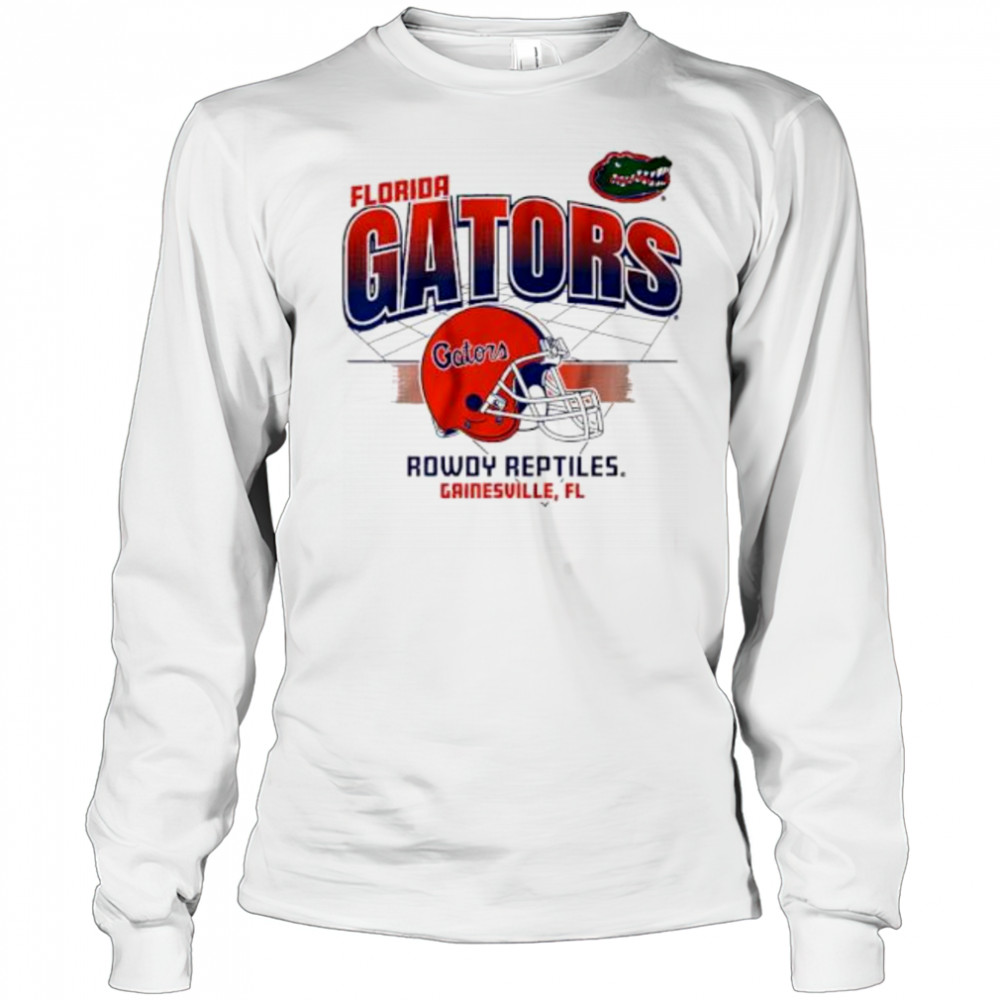 Florida Football Helmet Rowdy Reptiles shirt Long Sleeved