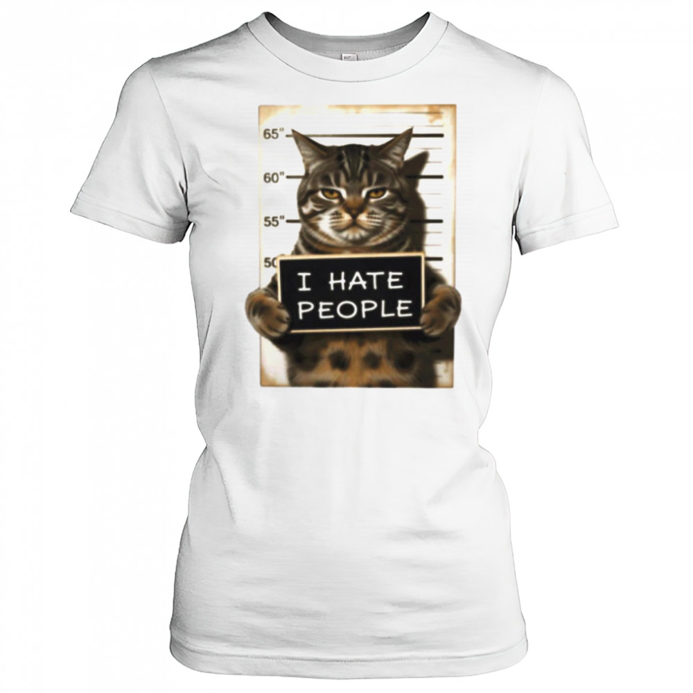 I Hate People Cat shirt Women's T-shirt