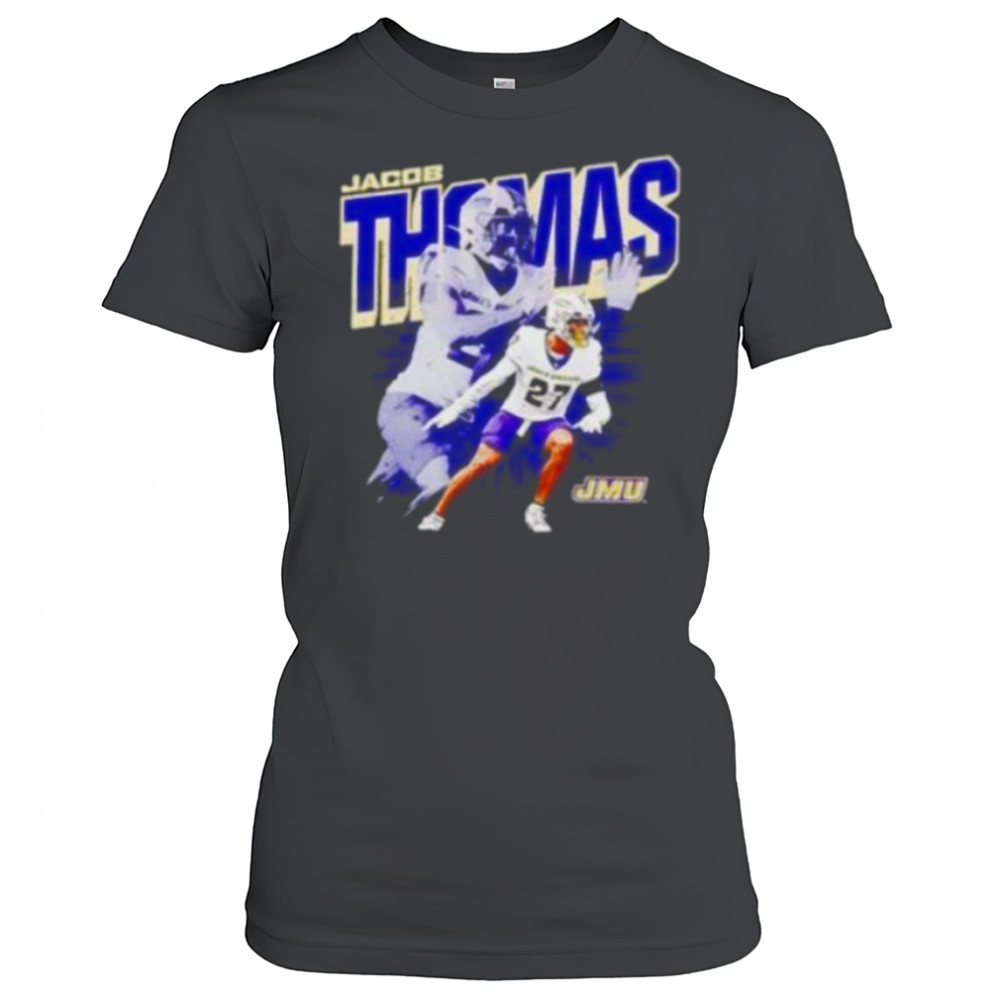 Jacob Thomas JMU Football NCAA graphic shirt Women's T-shirt