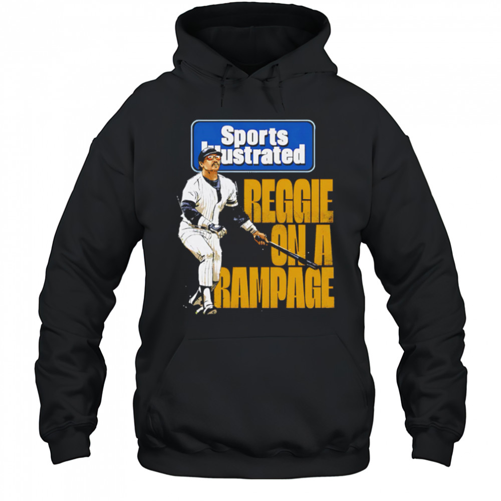 Reggie Jackson Sports Illustrated & New York Yankees Rampage shirt Hoodie