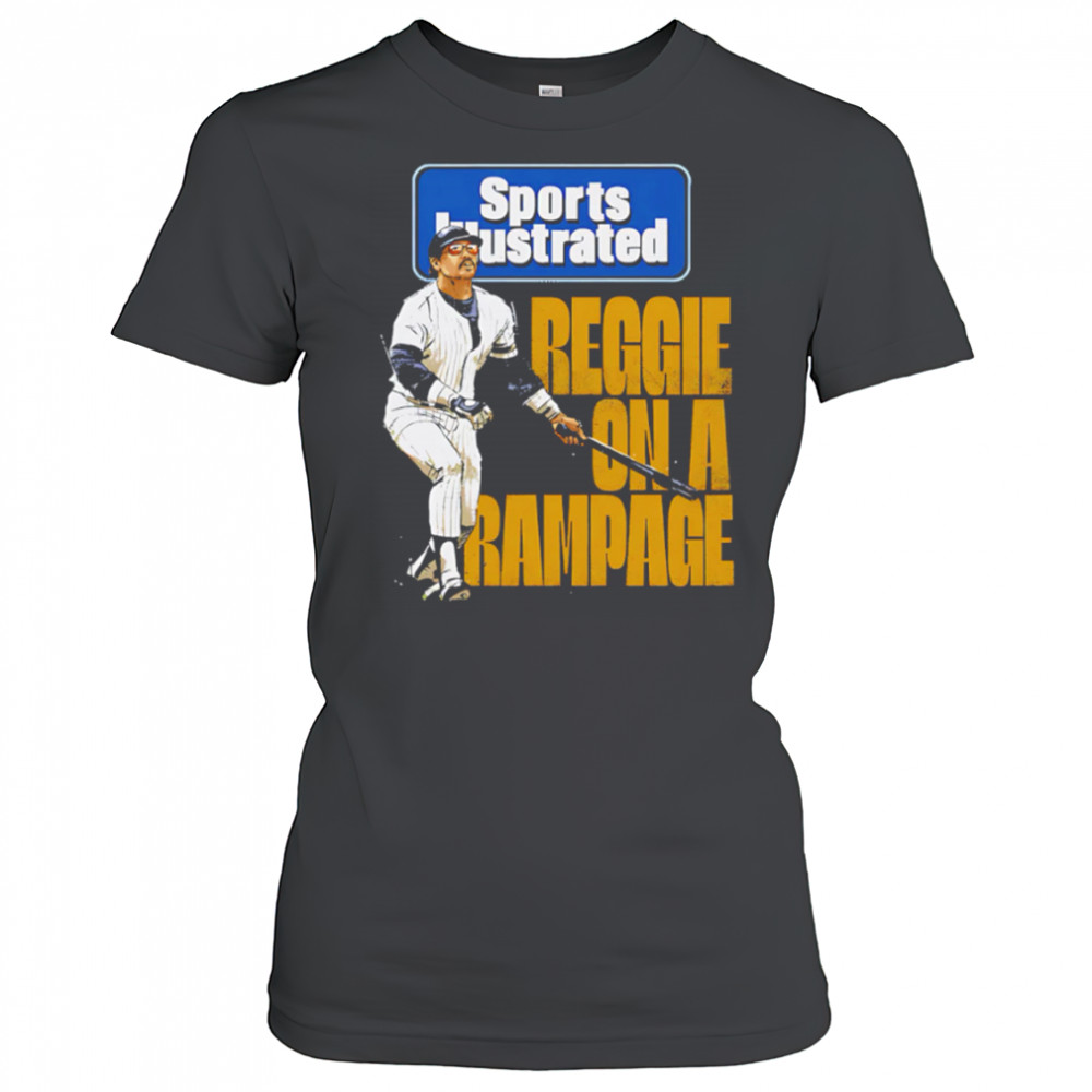 Reggie Jackson Sports Illustrated & New York Yankees Rampage shirt Women's T-shirt