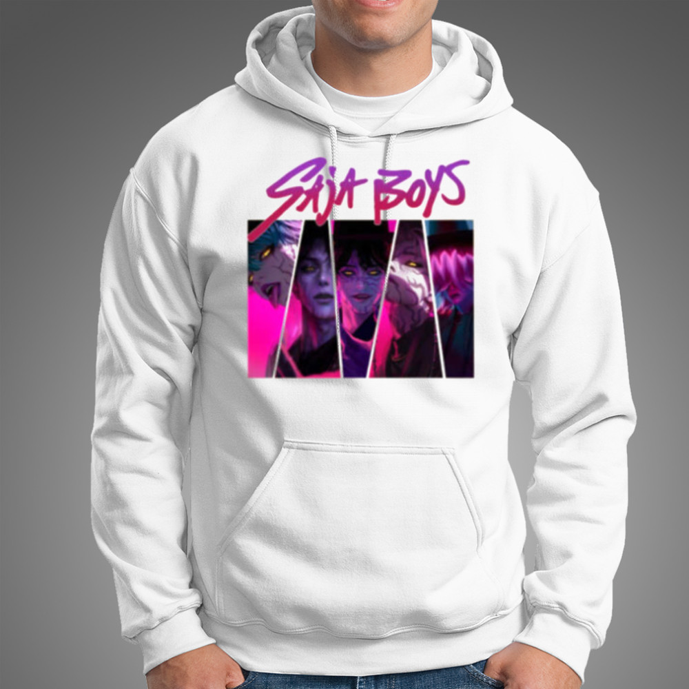 Saja Boys Boy Band Kpop Demon Inspired Movie Shirt Hoodie