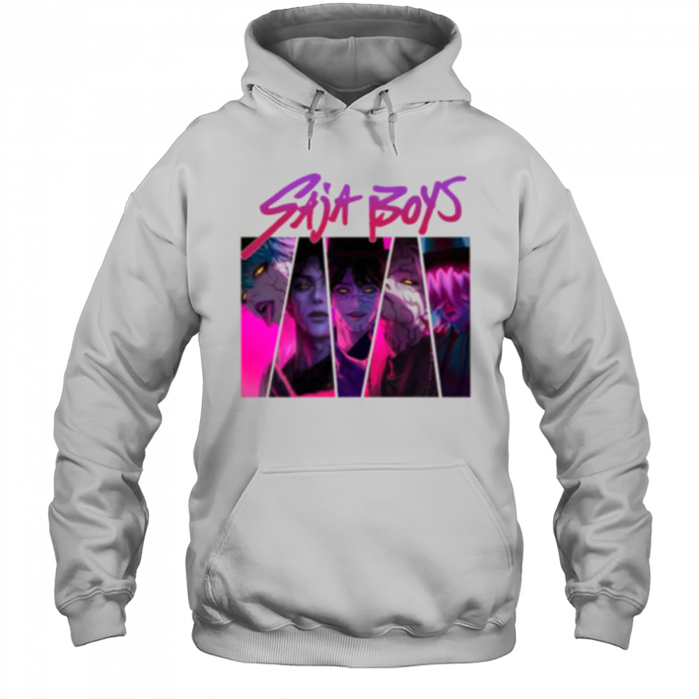 Saja Boys Boy Band Kpop Demon Inspired Movie Shirt Hoodie