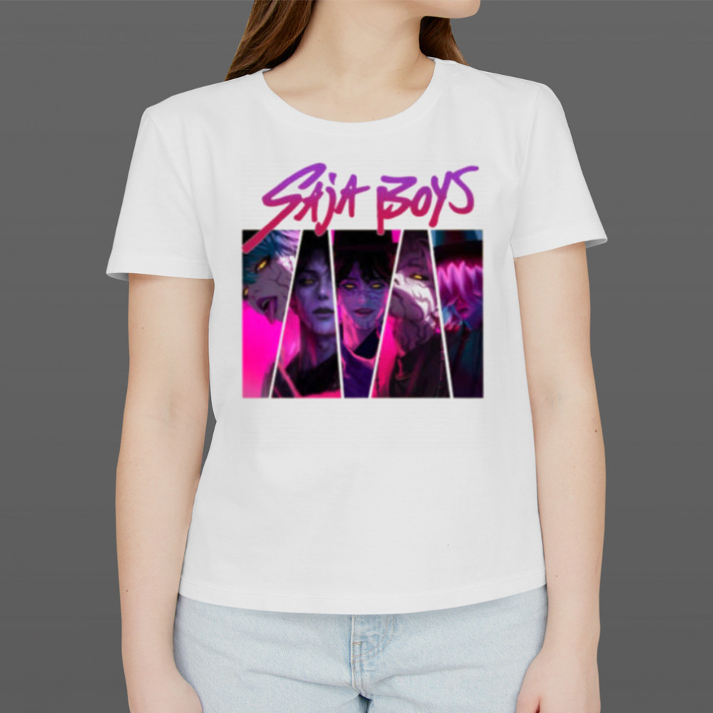 Saja Boys Boy Band Kpop Demon Inspired Movie Shirt Women's T-shirt