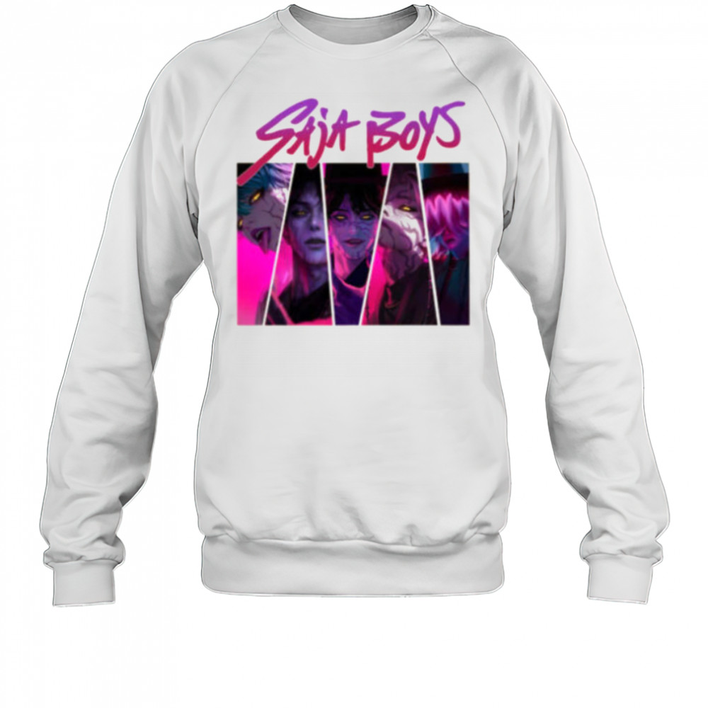 Saja Boys Boy Band Kpop Demon Inspired Movie Shirt Sweatshirt