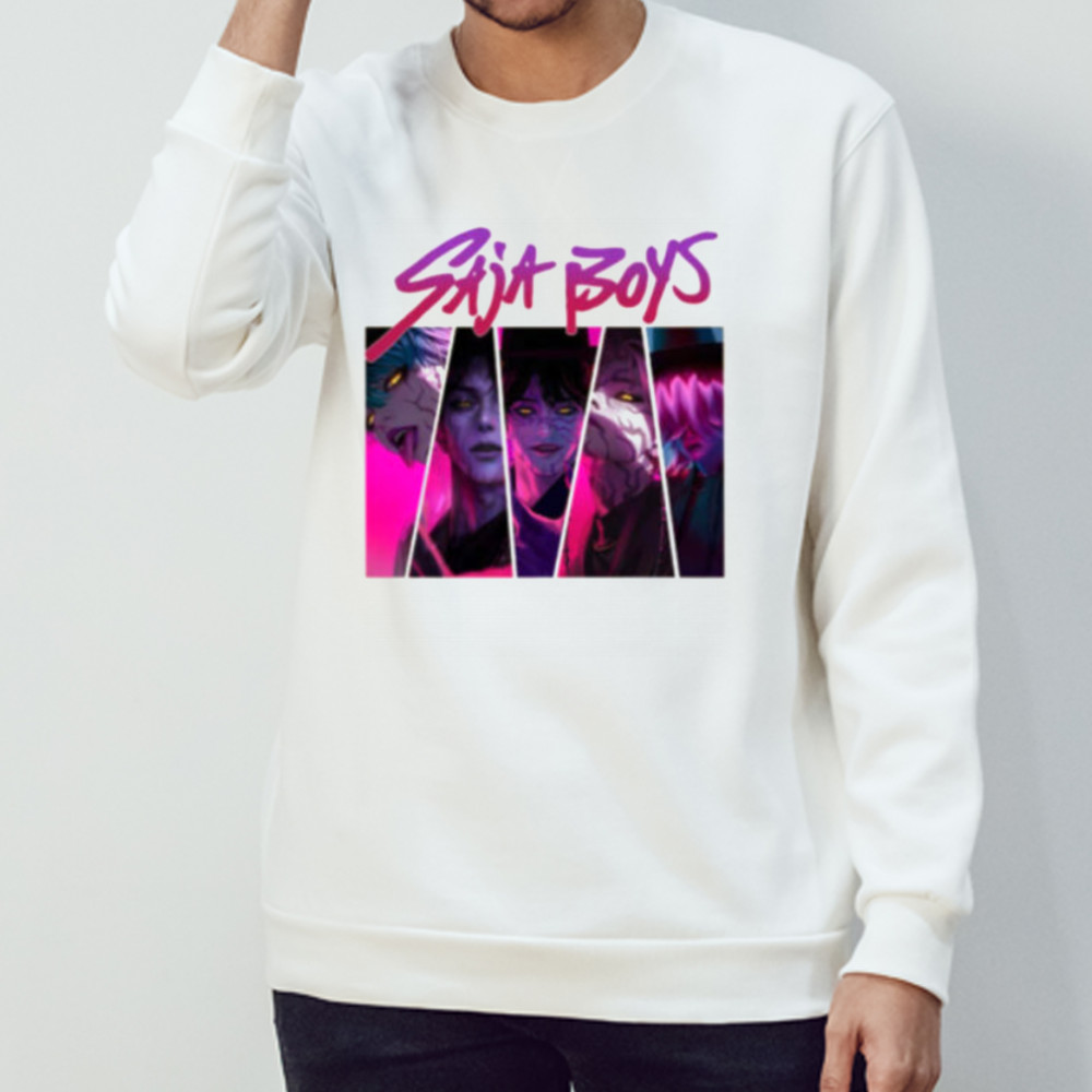 Saja Boys Boy Band Kpop Demon Inspired Movie Shirt Sweatshirt