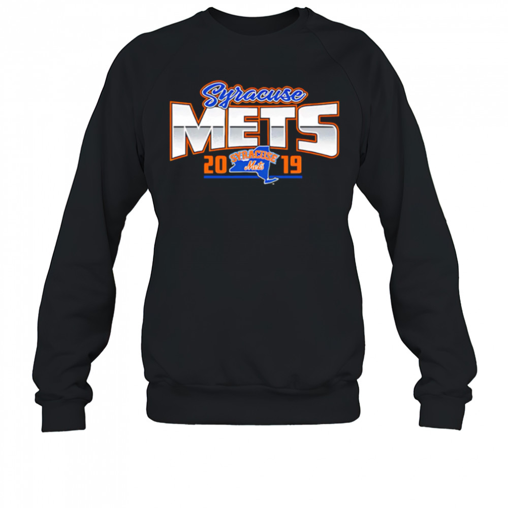 Syracuse Mets BR Black LS Softstyle shirt Sweatshirt