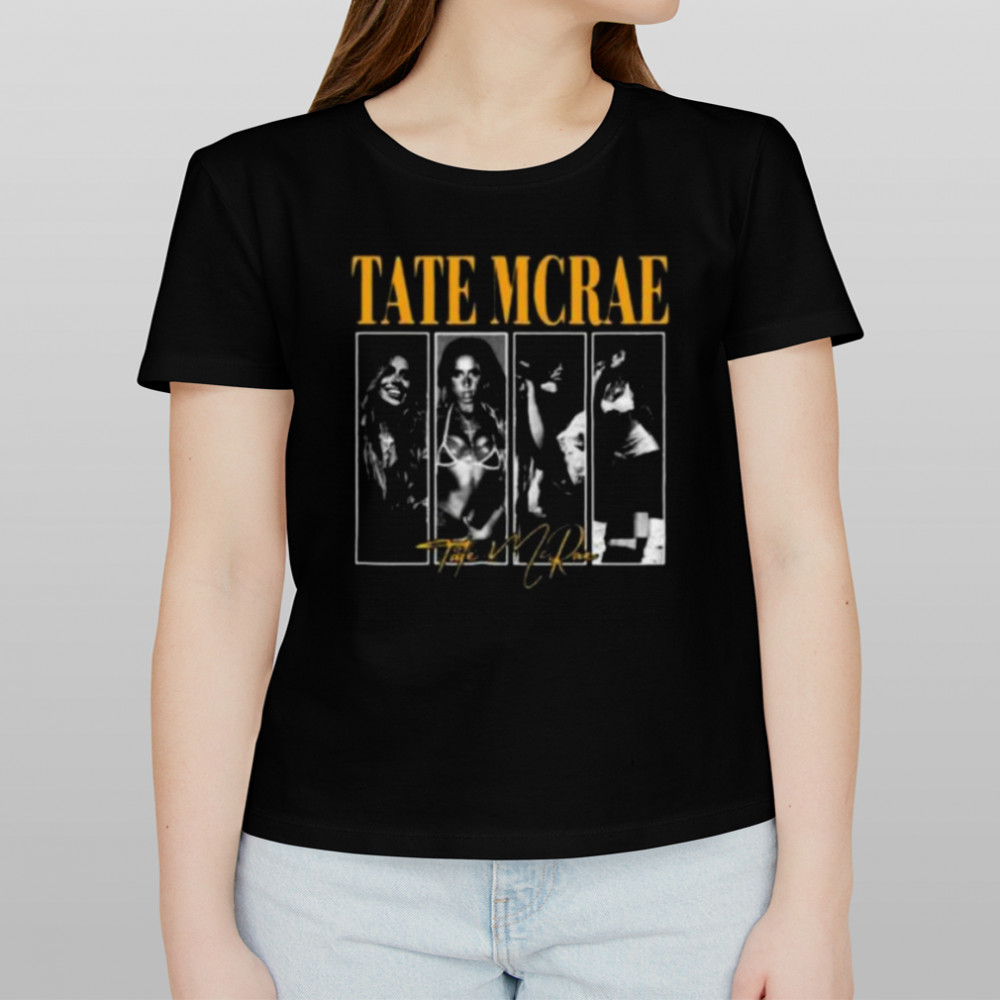 Vintage 90s Tate McRae Bootleg Rap Retro Miss Possessive Tour 2025 Shirt Women's T-shirt