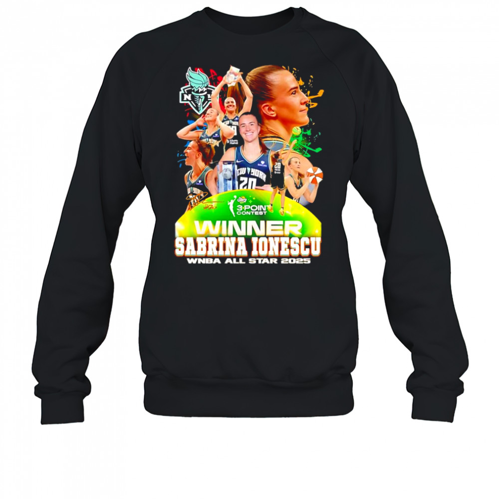 Winner Sabrina Ionescu WNBA All Star 2025 shirt Sweatshirt