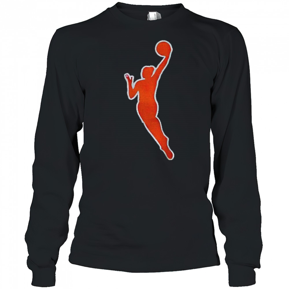 WNBA logo shirt Long Sleeved