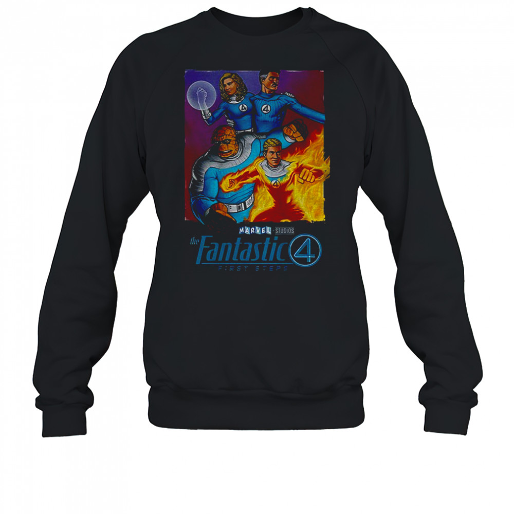 Fantastic Four First Steps movie 2025 Marvel Comics shirt Sweatshirt