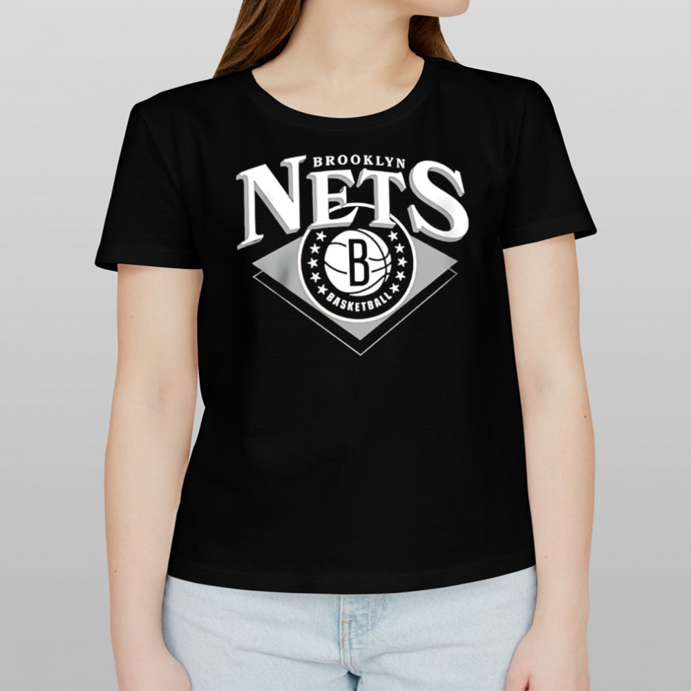 Brooklyn Nets NBA Adult Short Sleeve design shirt Women's T-shirt