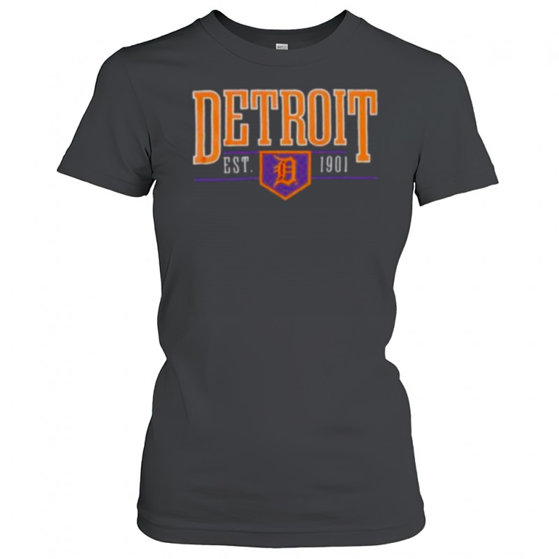 Detroit Tigers Est 1901 vintage shirt Women's T-shirt