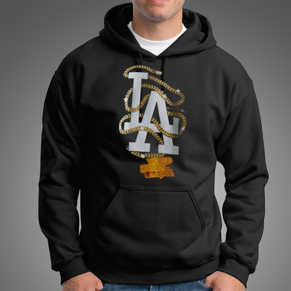 LA Dodgers MLB Chain Shirt Hoodie