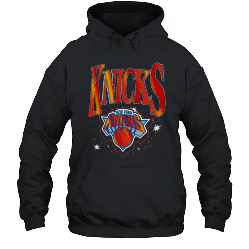New York Knicks ’47 Black Past Champs Collection Flashbulb Foundation T Shirt Hoodie