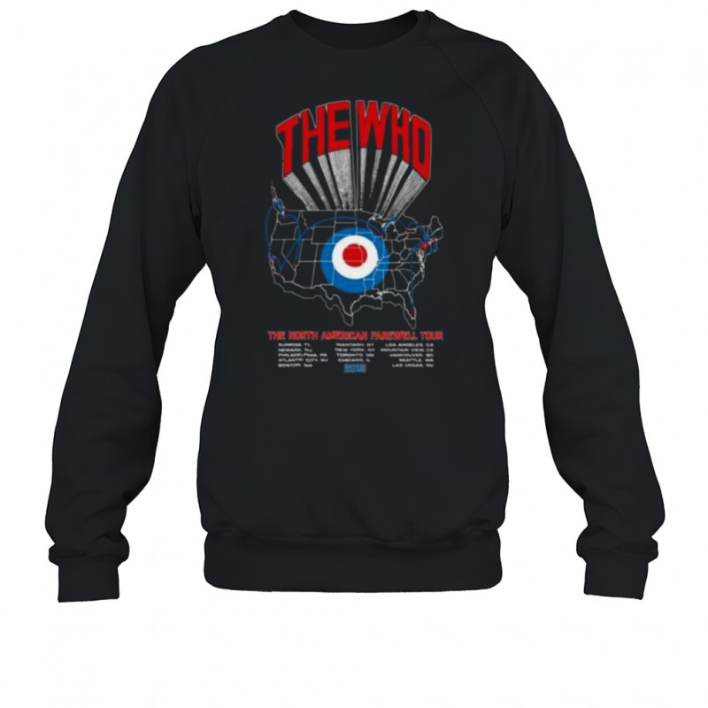 Official The Who The Song Is Over Tour 2025 Poster Shirt Sweatshirt