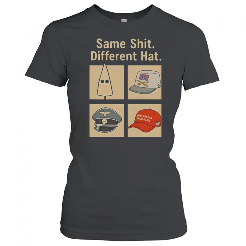 Same Shit Different Hat Vintage Anti Trump T-Shirt Women's T-shirt