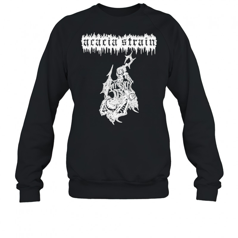 The Acacia Strain With Dying In Holy Moonlight Black Metal T-Shirt Sweatshirt
