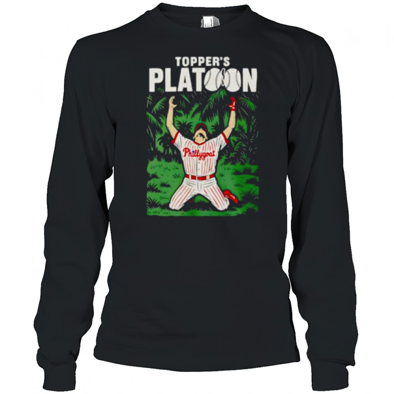 Topper’s Platoon Philadelphia Phillies shirt Long Sleeved