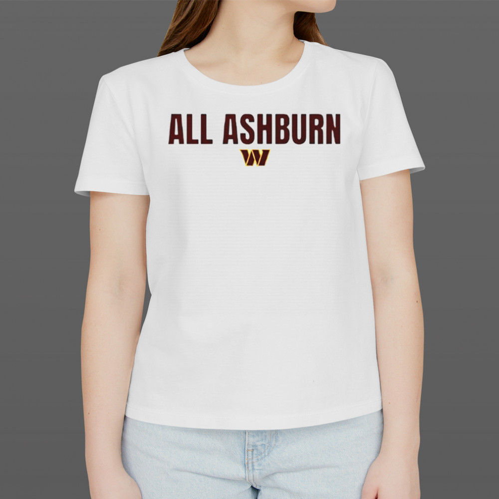 Washington Commanders All Ashburn T-Shirt Women's T-shirt