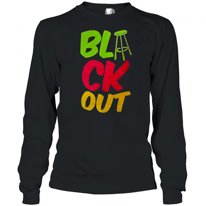 Dante Bla Ck Out T-Shirt Long Sleeved