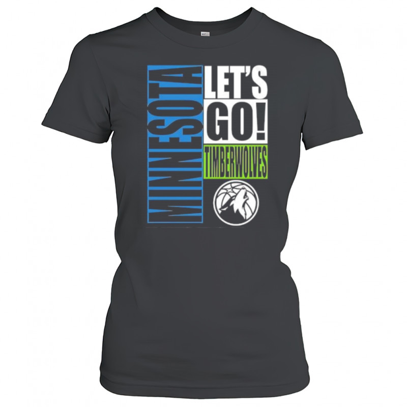 Minnesota Timberwolves let’s go design shirt Women's T-shirt