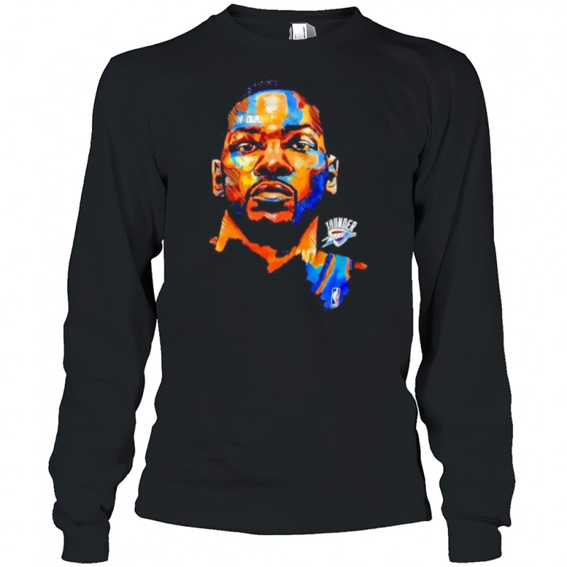 Russell Westbrook Oklahoma City Thunder art shirt Long Sleeved
