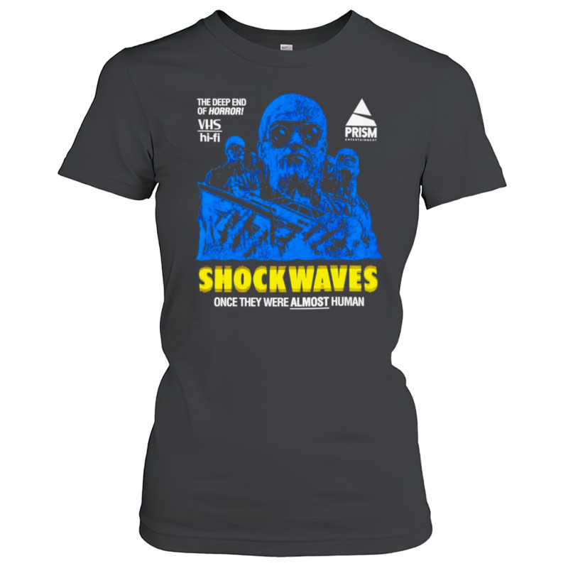 Shock Waves once they were almost human shirt Women's T-shirt
