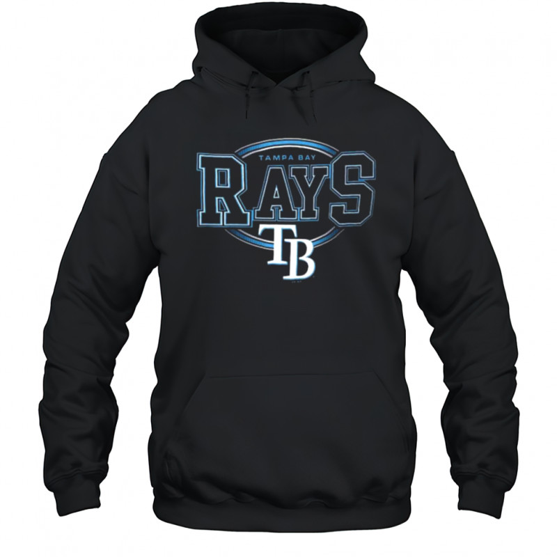 Tampa Bay Rays Starter Team Track T Shirt Hoodie