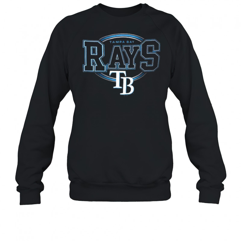 Tampa Bay Rays Starter Team Track T Shirt Sweatshirt