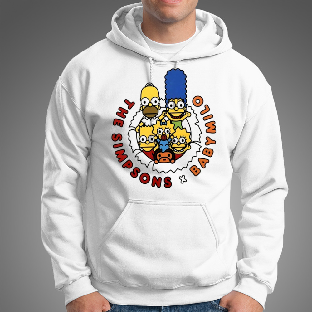 The Simpsons X Baby Milo cartoon shirt Hoodie
