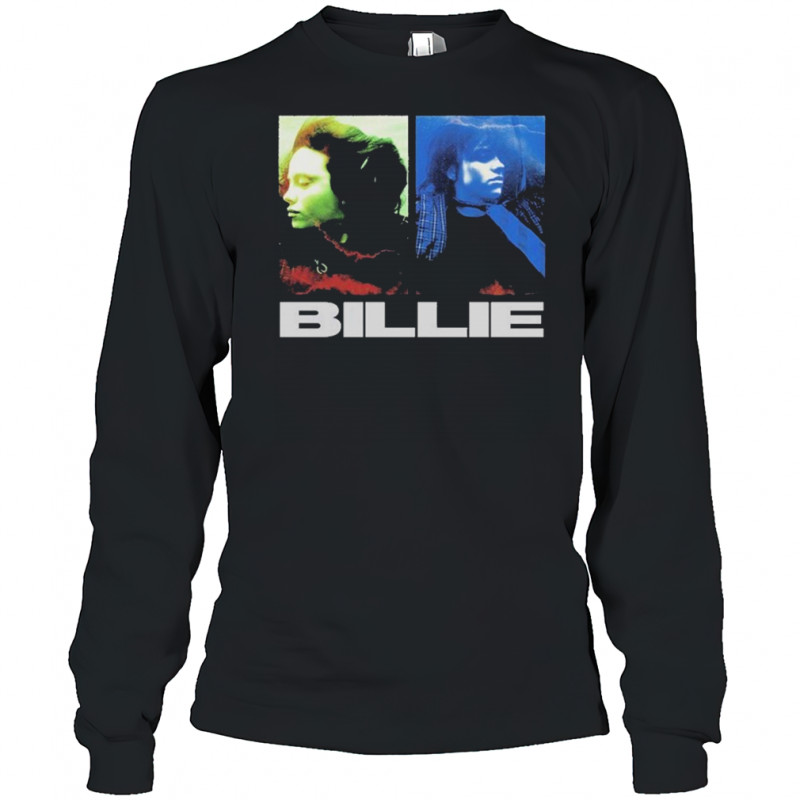 Billie Eilish Dual Photo London T-shirt Long Sleeved