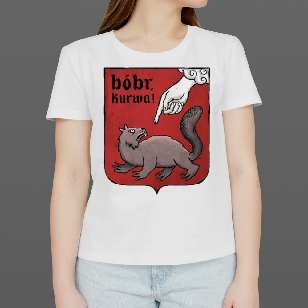 Bobr Kurwa shield shirt Women's T-shirt