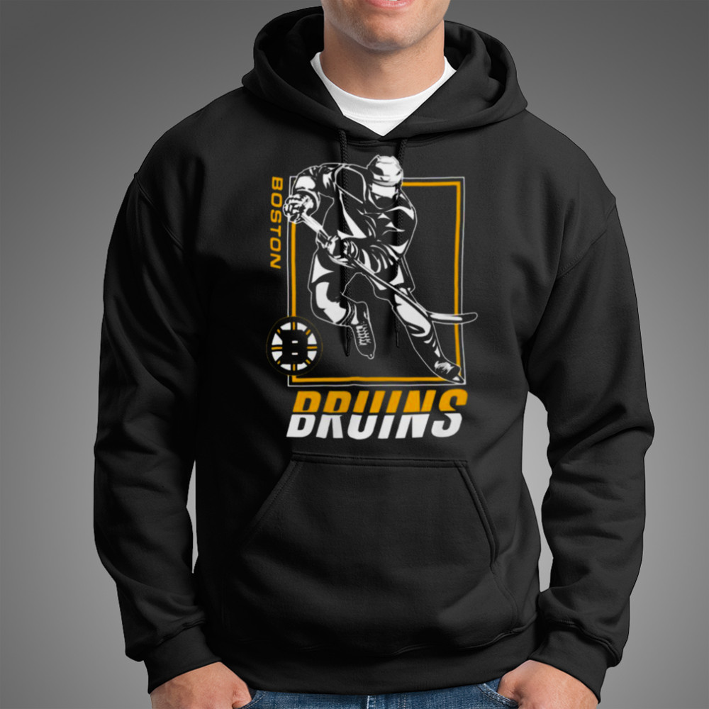 Boston Bruins Starter Player Grid T Shirt Hoodie